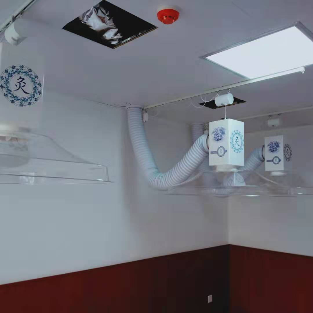 江西（華仔）專業艾灸排煙設備安裝