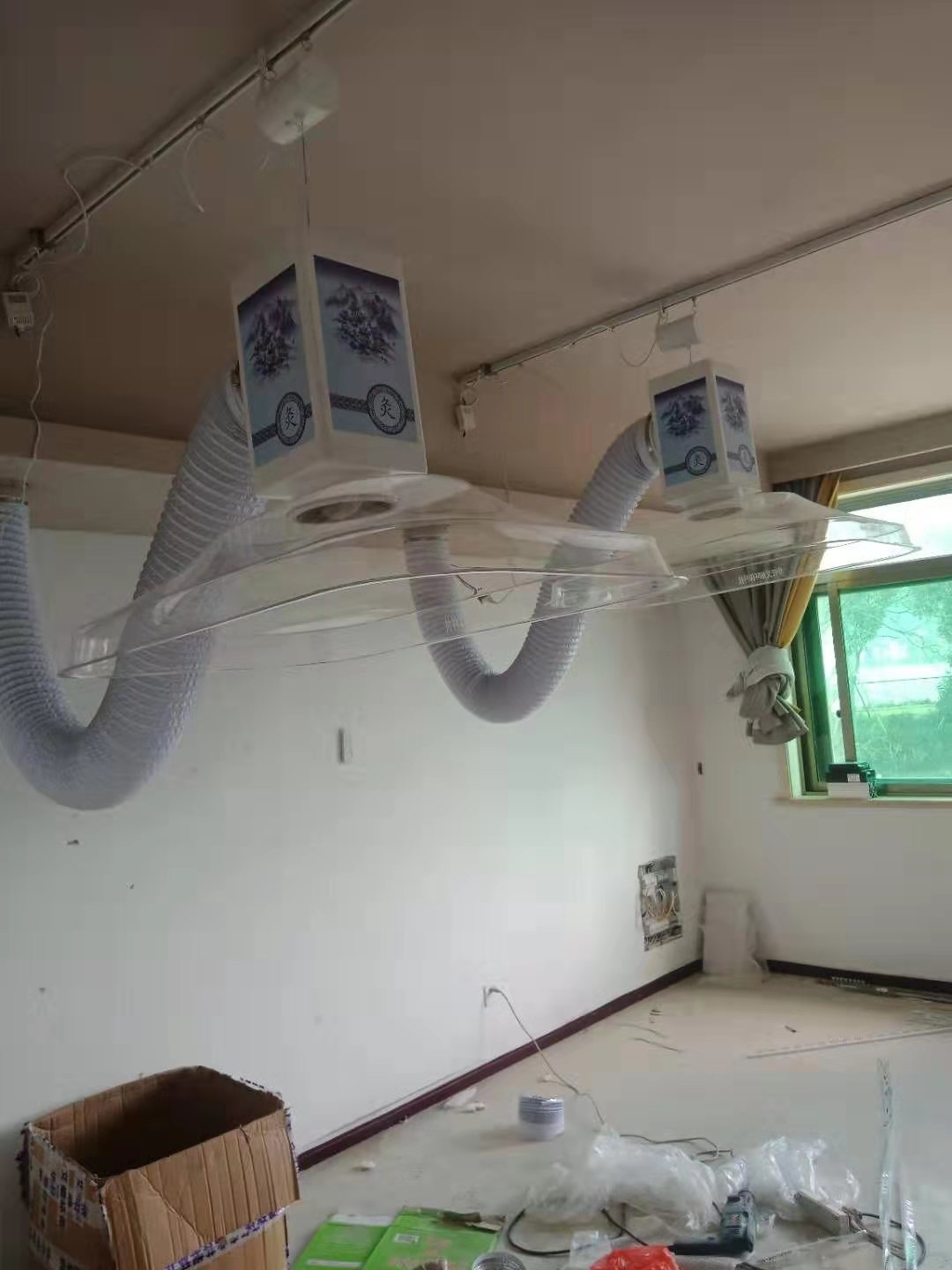 溫州市（華仔）專業艾灸排煙系統安裝