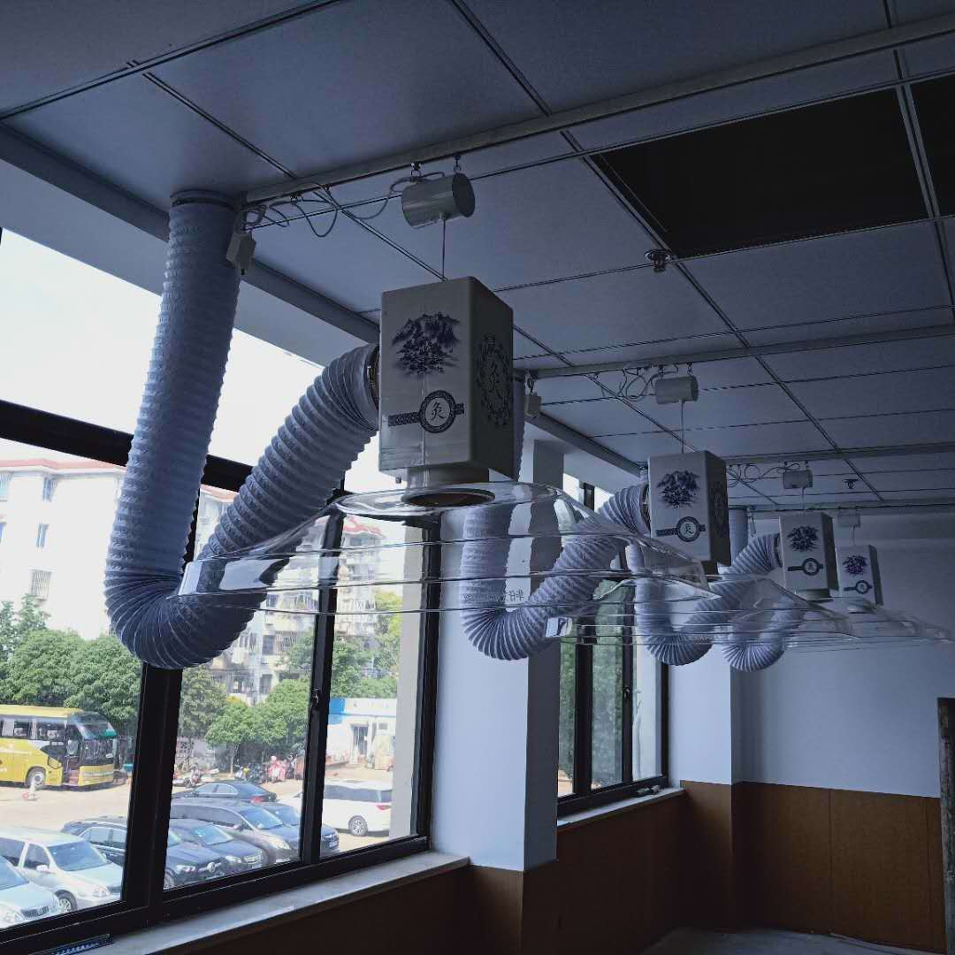 臺州醫院（華仔）專業艾灸排煙設備安裝完工