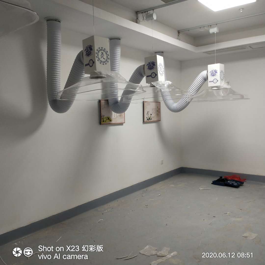 四川中醫院（華仔）專業艾灸排煙系統安裝