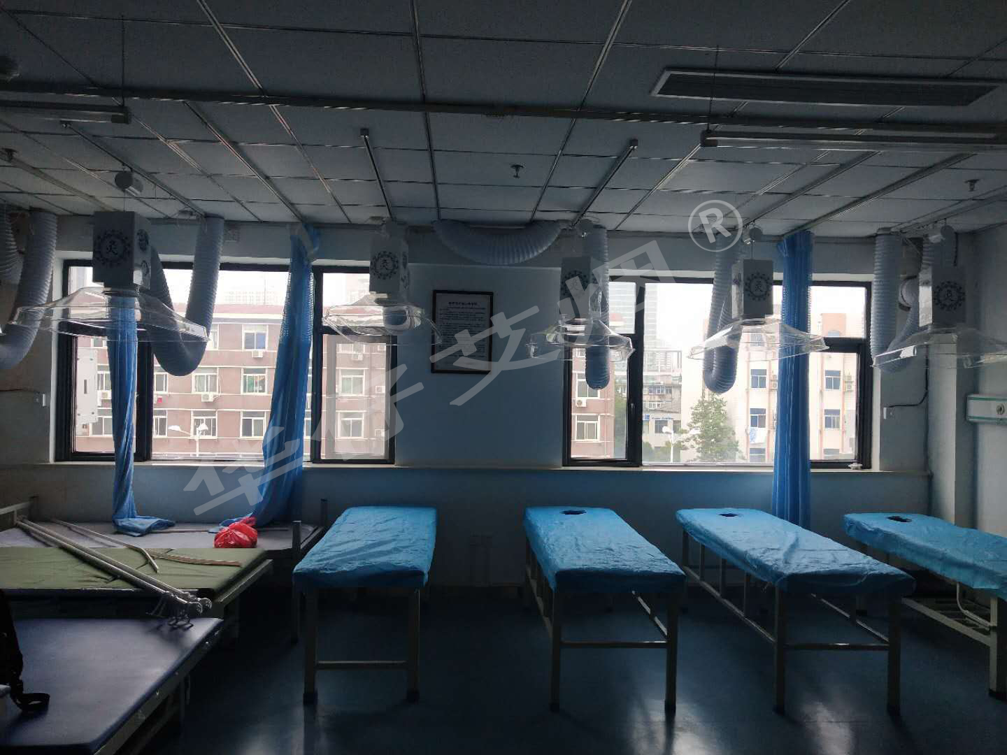 杭州醫館（華仔）專業艾灸排煙設備安裝