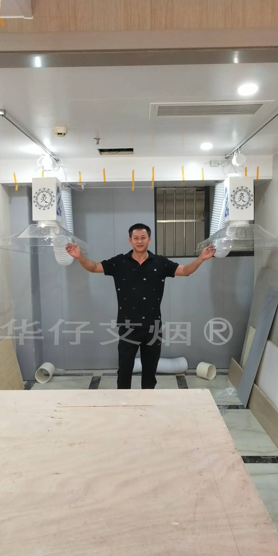 湖州門診樓（華仔）艾灸排煙系統