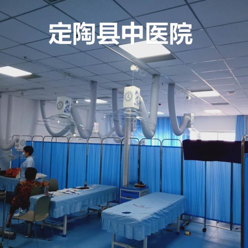 山東醫院（華仔）艾灸排煙設備安裝完工