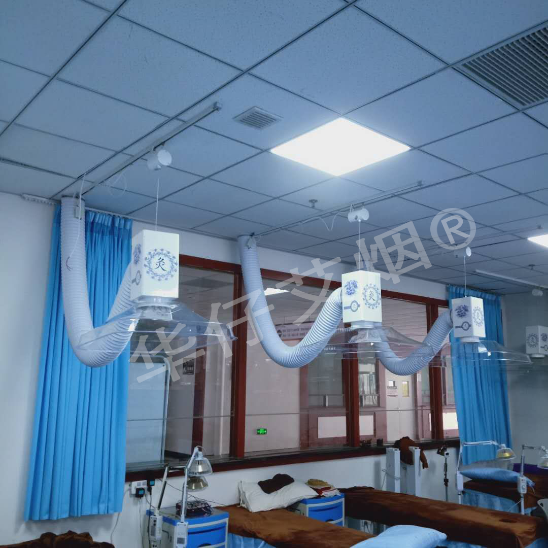 杭州醫館（華仔）專業艾灸排煙系統安裝完工